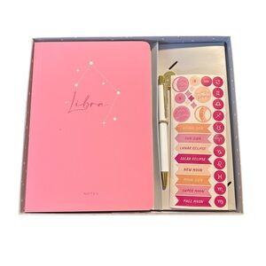 NIB Libra Zodiac Journal Kit